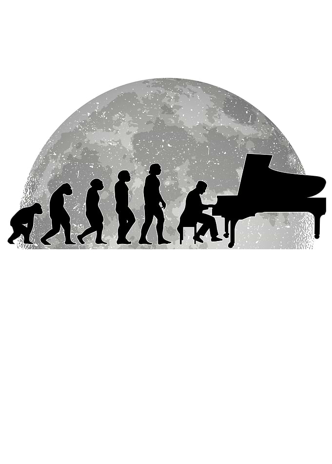 Pianist Evolution Moon