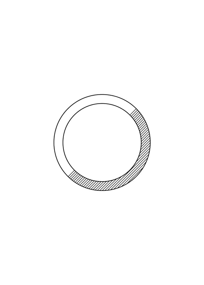 Black and White Glyph Rune