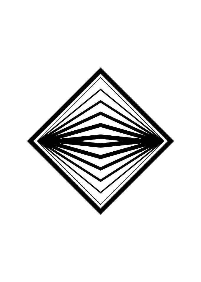 Black Sacred Geometry Rune