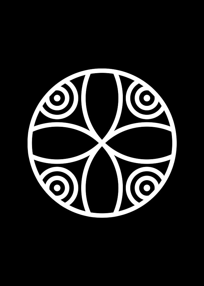 Black Glyph Mandala Rune