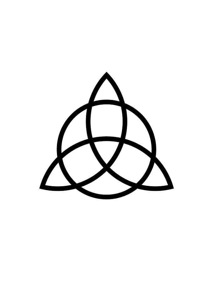 White Sacred Geometry Seal