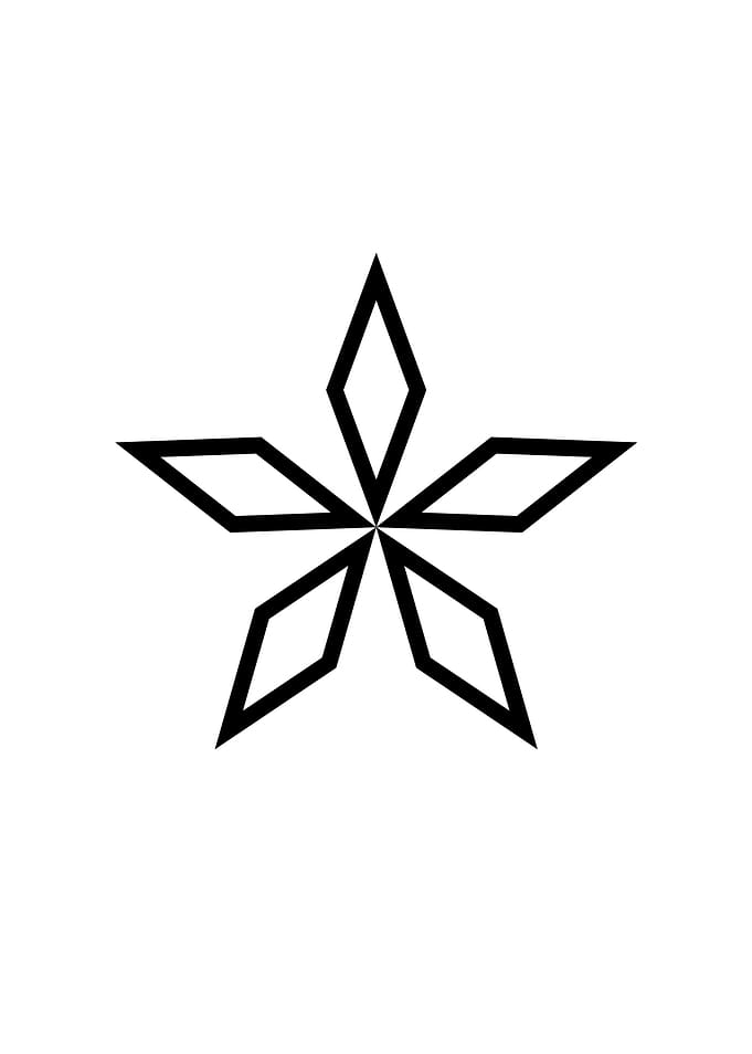 Black and White Glyph Rune