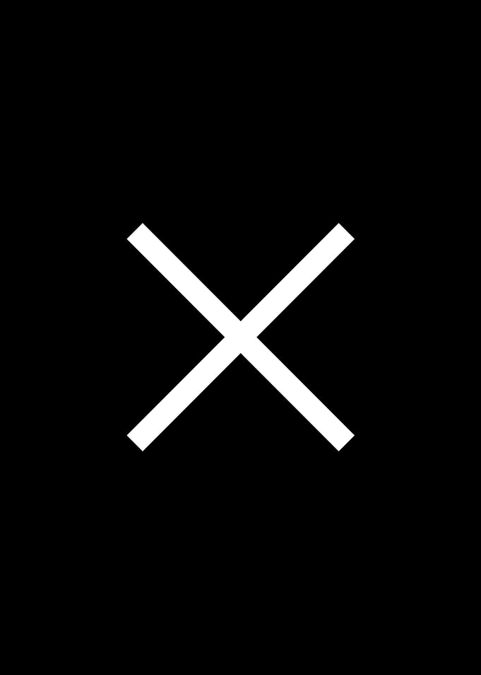 Minimalist Geometric Glyph