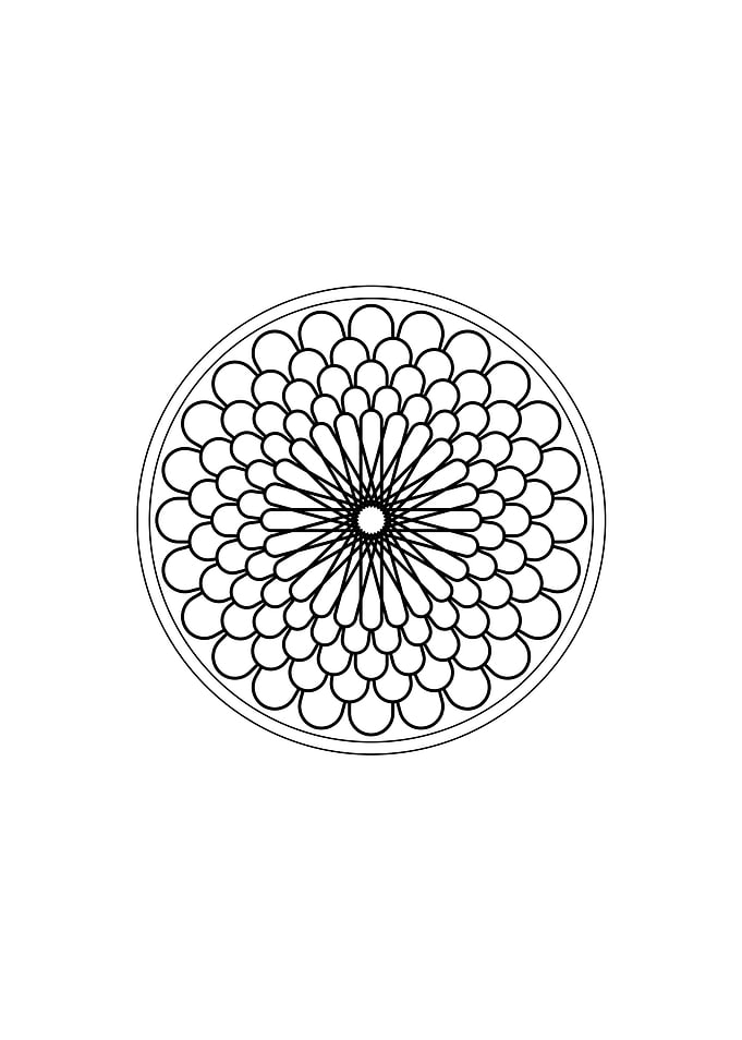 Black and White Glyph Rune