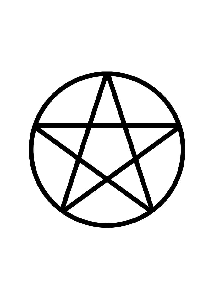 Black and White Glyph Rune