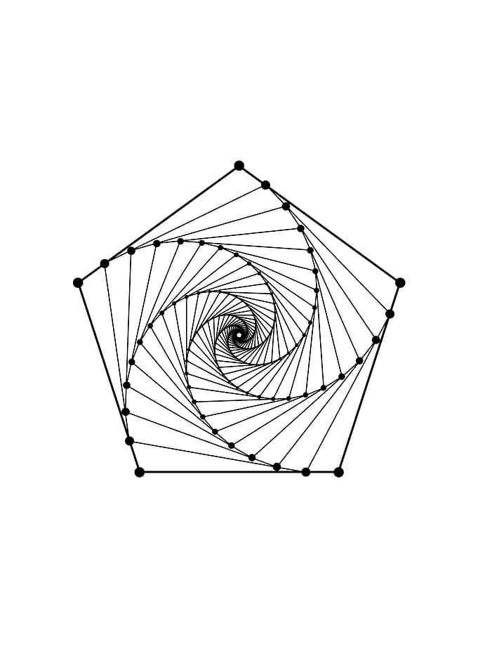 Black and White Geometric