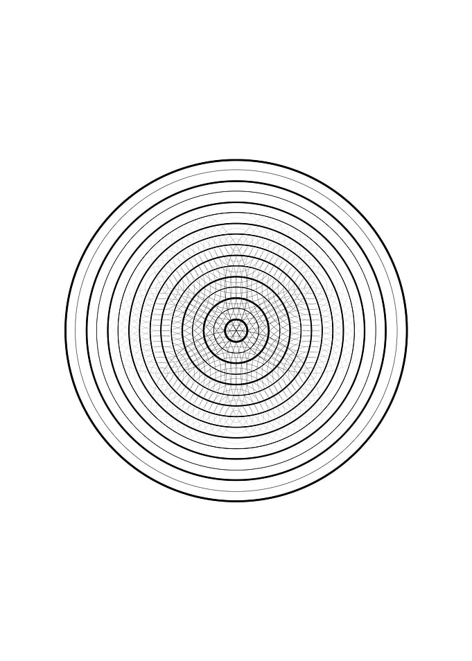 Minimalist Geometric Glyph