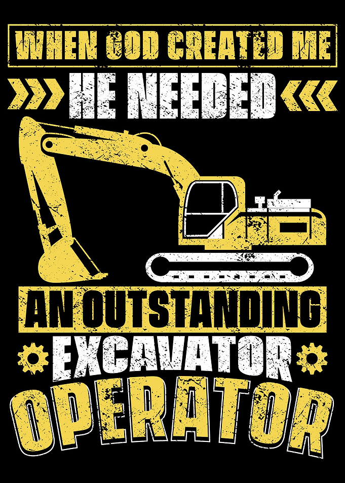 Excavator Operator Driver