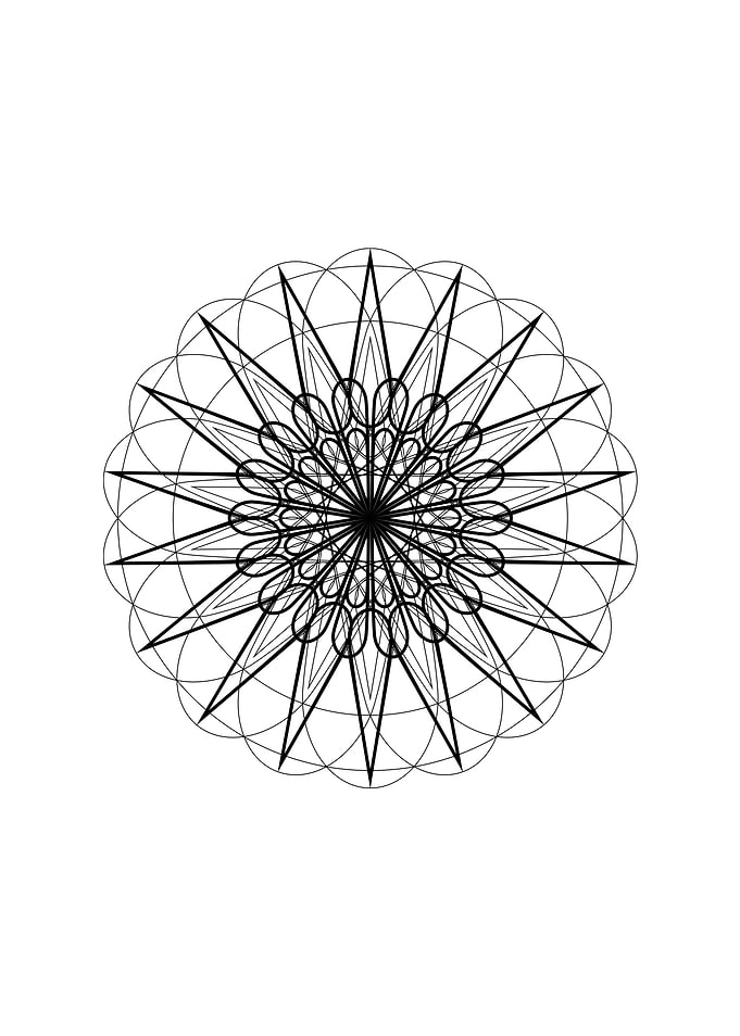 Minimalist Geometric Glyph