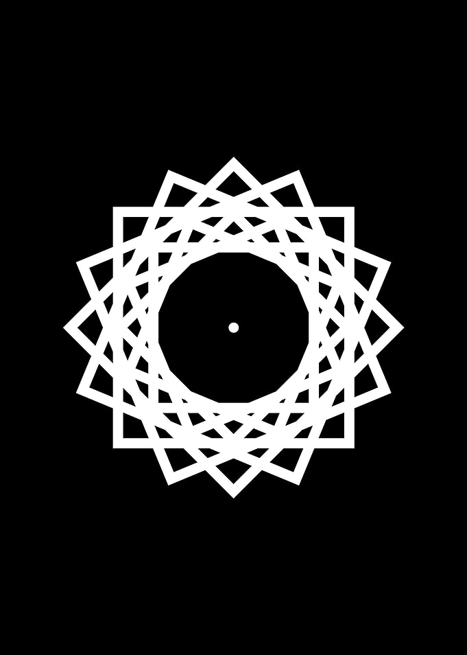 Black and White Geometric