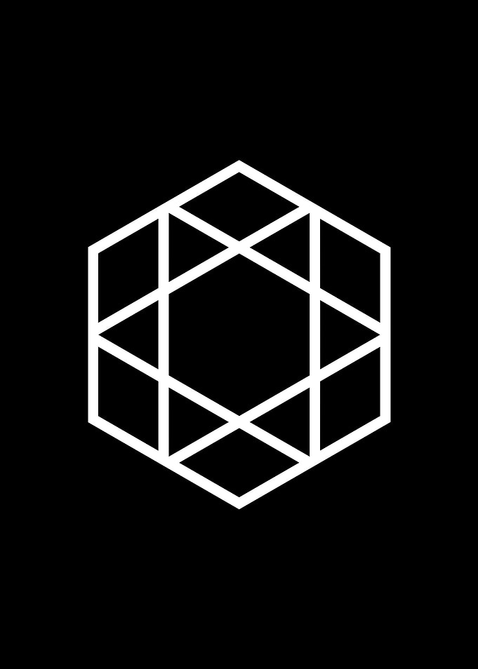 White Sacred Geometry Seal