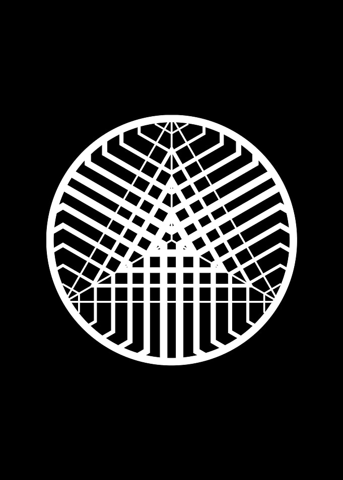 White Sacred Geometry Seal