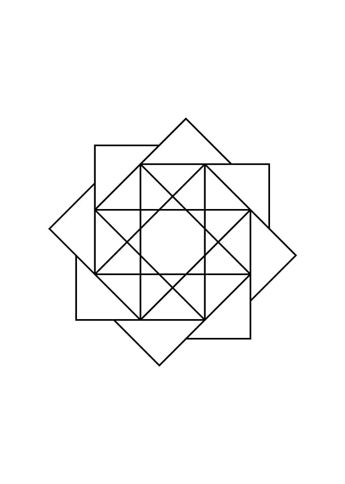 Black and White Geometric