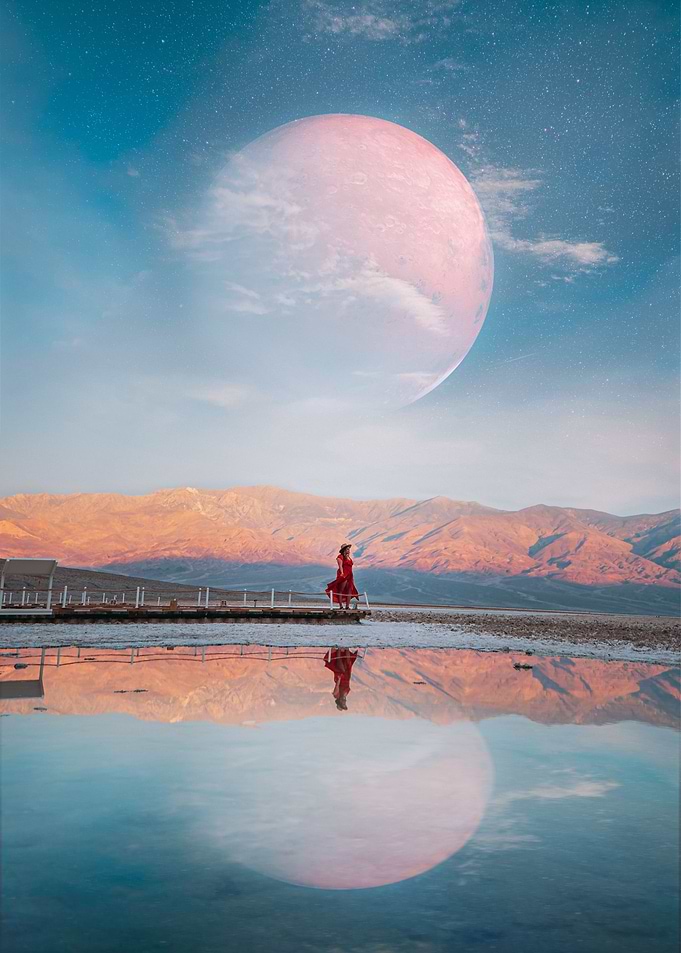 planetary sunset