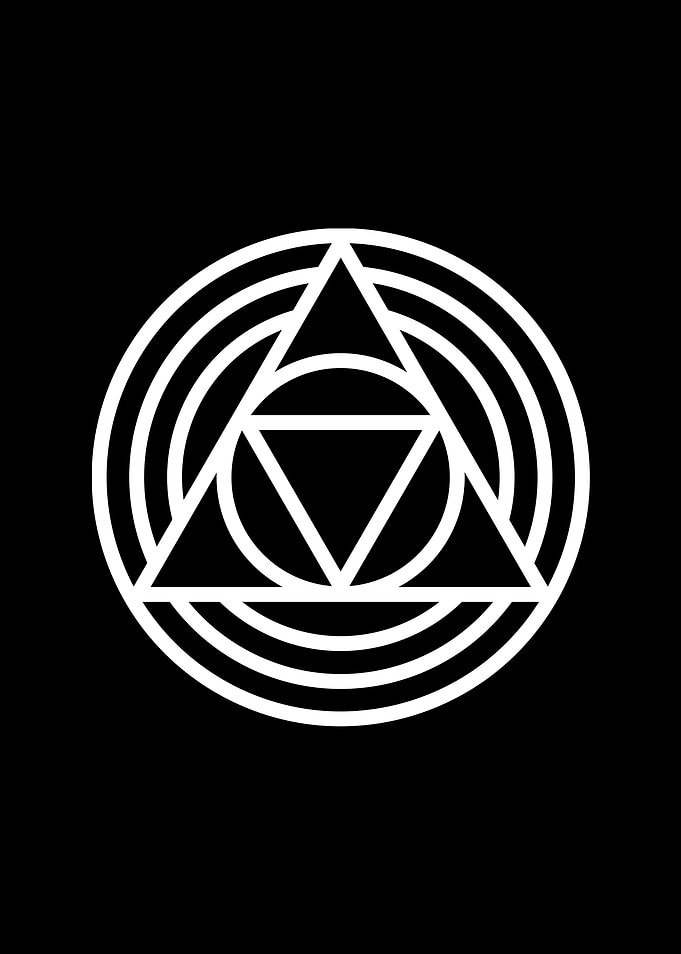 Black and White Geometric