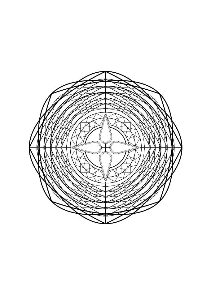 Minimalist Geometric Glyph
