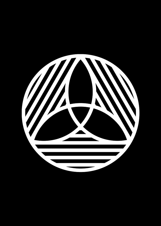 White Sacred Geometry Seal