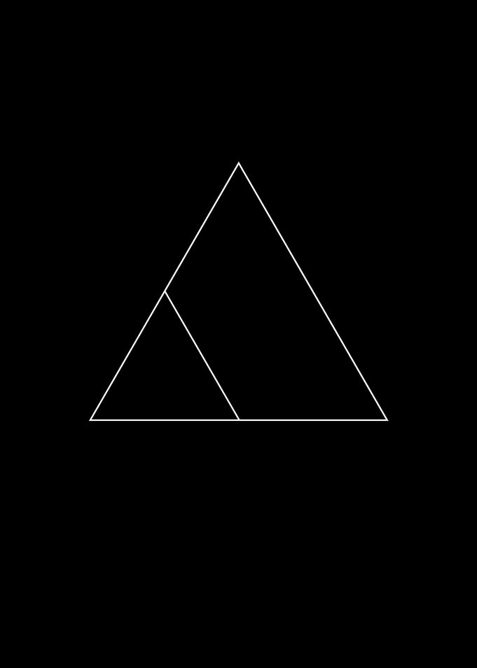 Black and White Glyph Rune