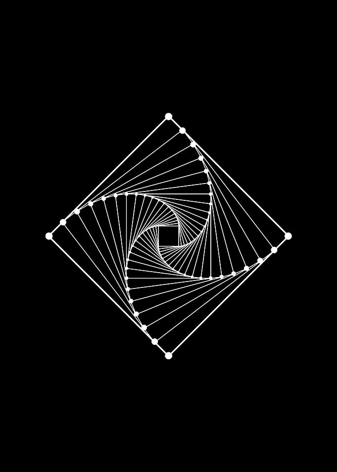 Black and White Geometric