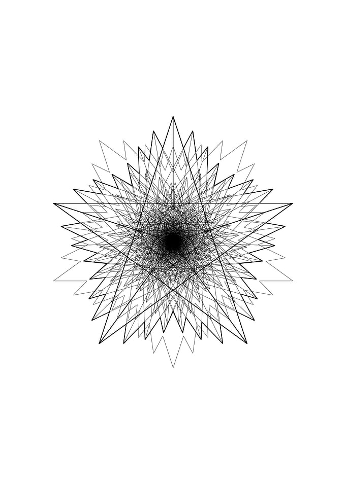 Minimalist Geometric Glyph
