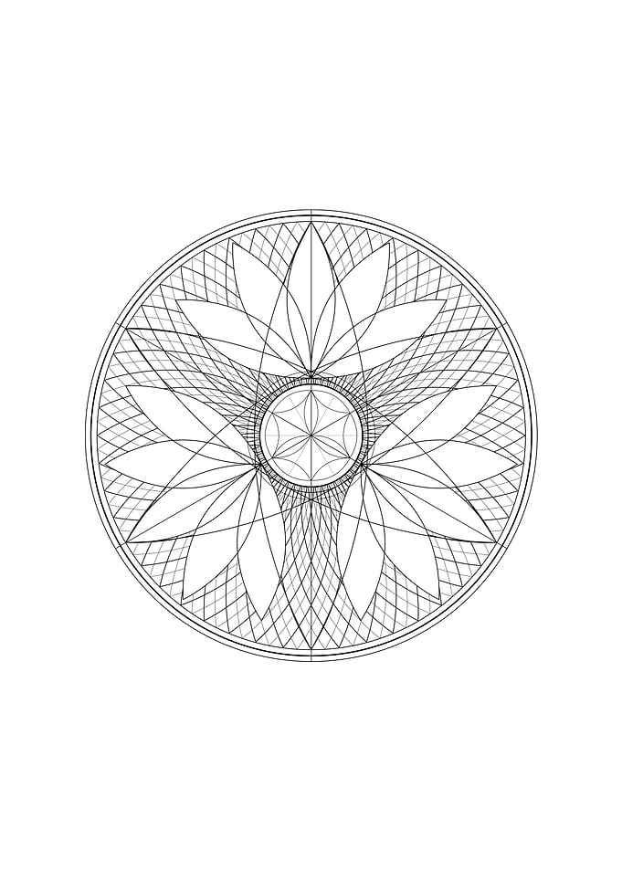 Minimalist Geometric Glyph