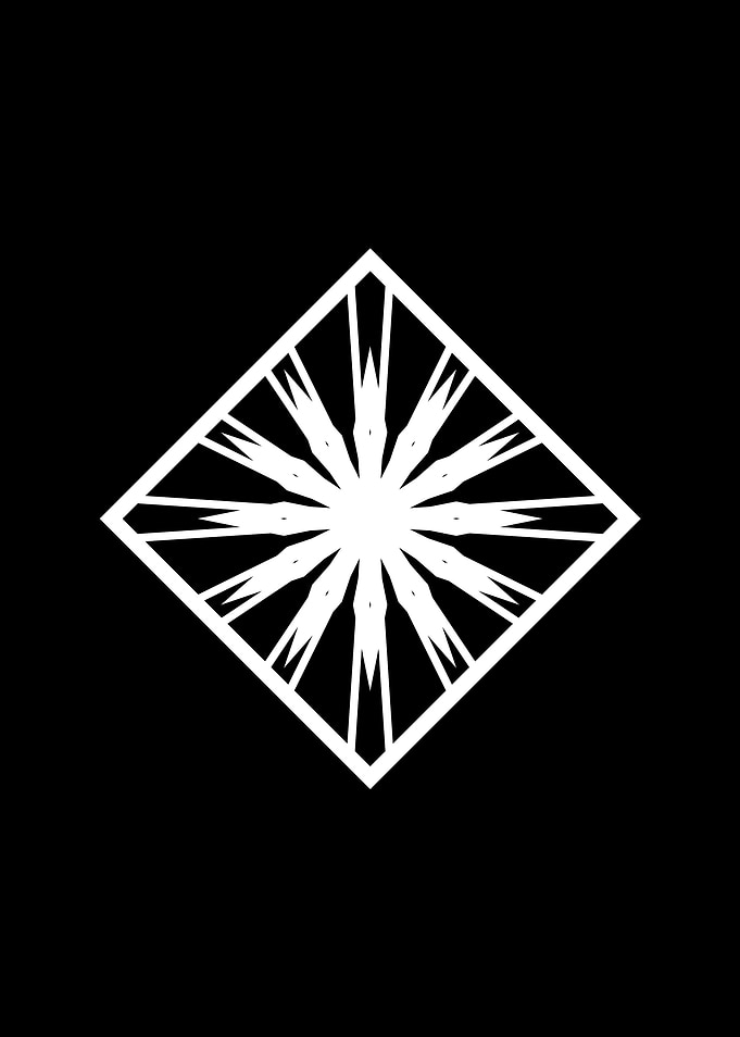 Black and White Glyph Rune