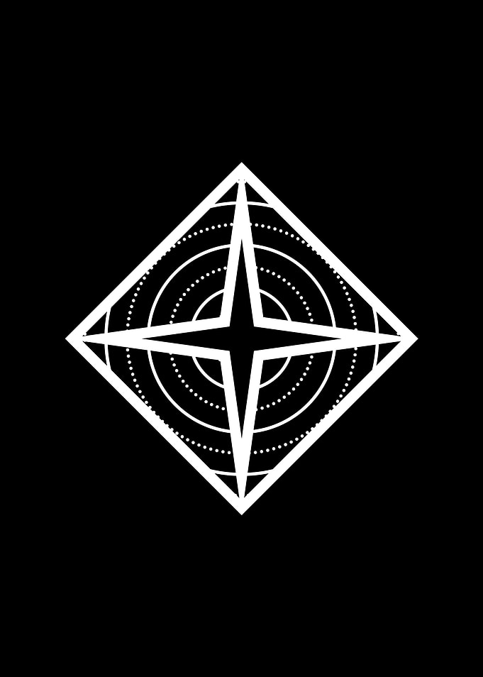 White Glyph Mandala Rune