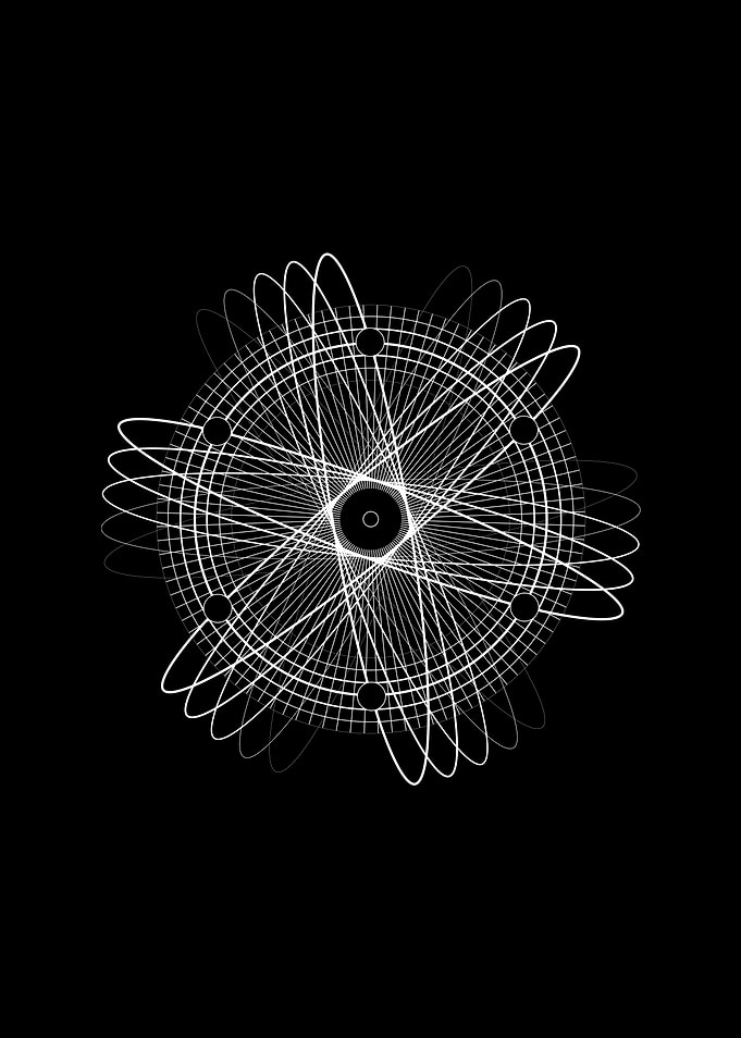 Black and White Geometric