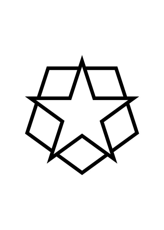 White Glyph Mandala Rune