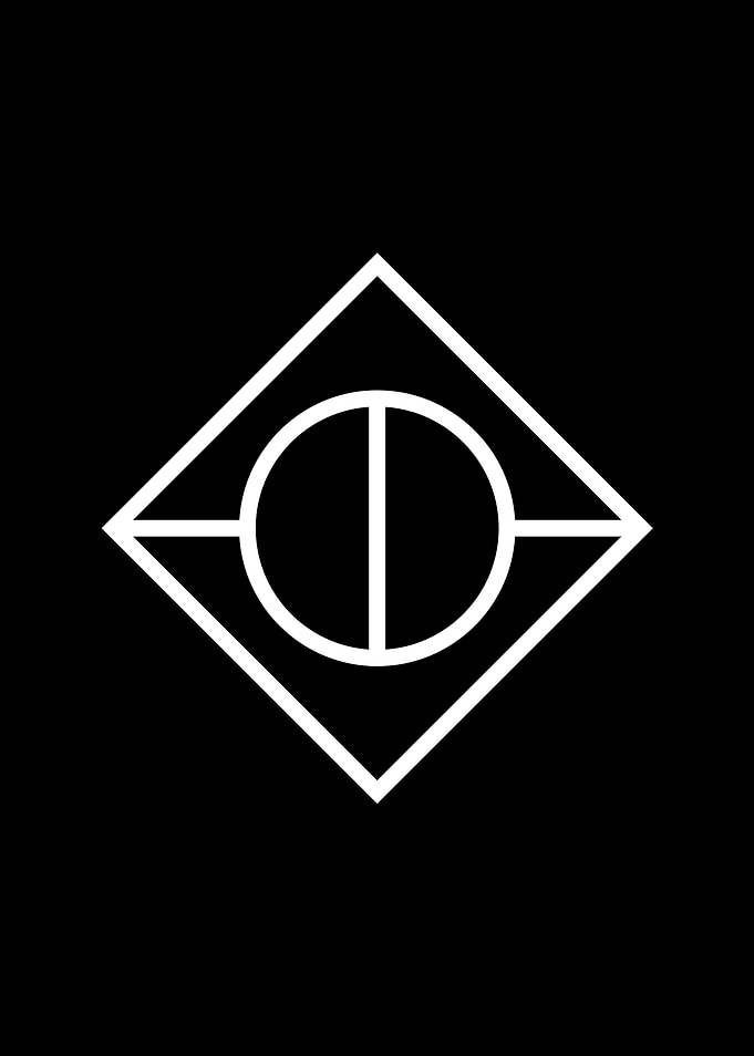 White Glyph Mandala Rune