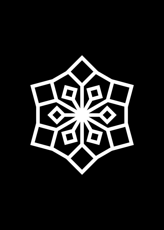 Black Glyph Mandala Rune