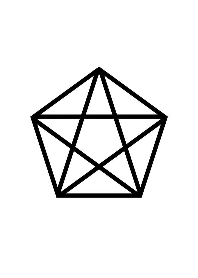 Black and White Geometric