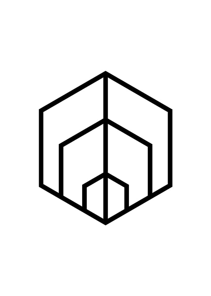 Black and White Glyph Rune