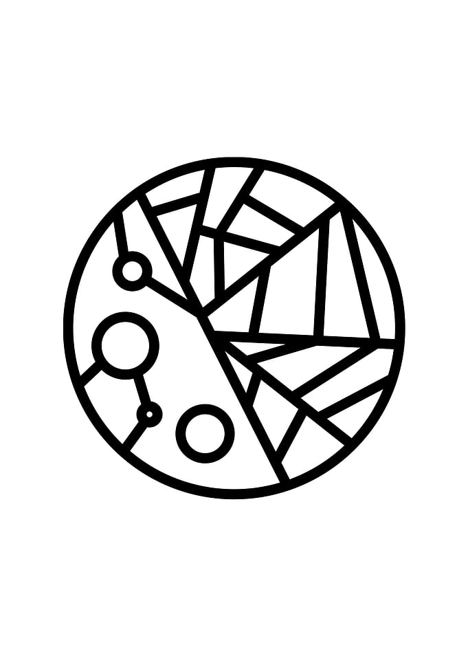 Black and White Geometric