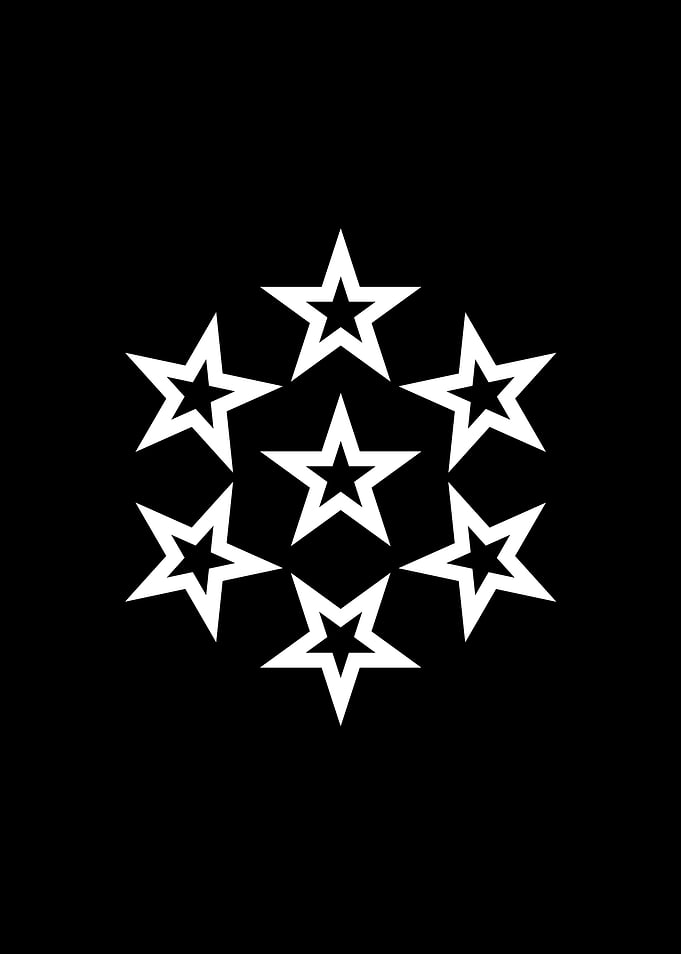 Black and White Glyph Rune