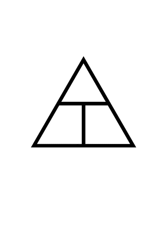 Black and White Glyph Rune