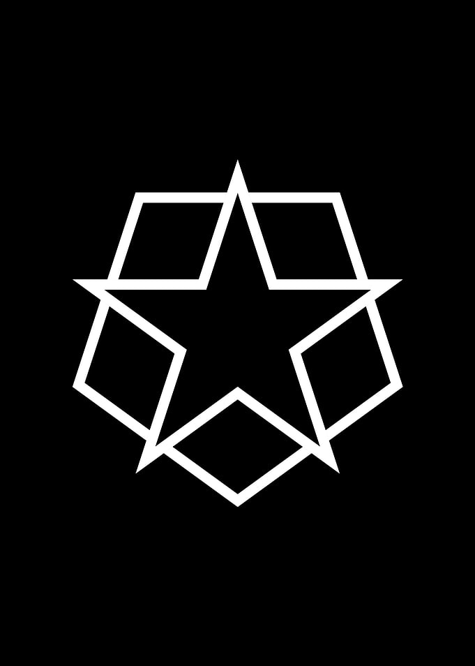Black and White Geometric