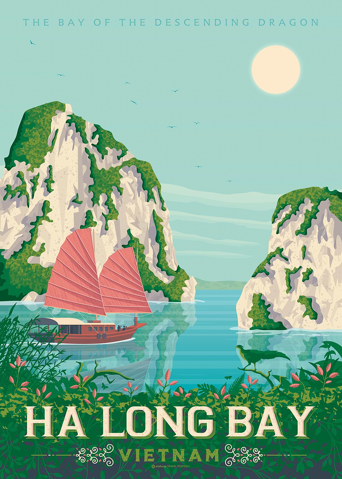 Vietnam Ha Long Bay Print