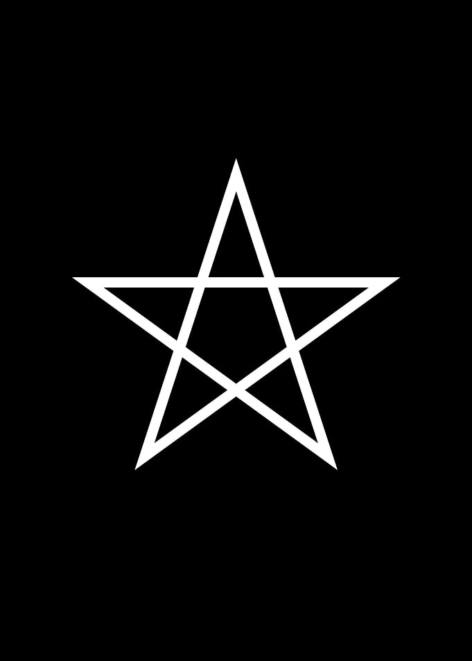 White Sacred Geometry Seal