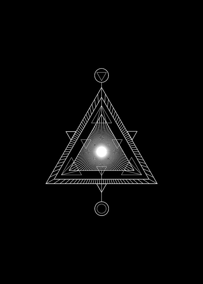 Black and White Geometric