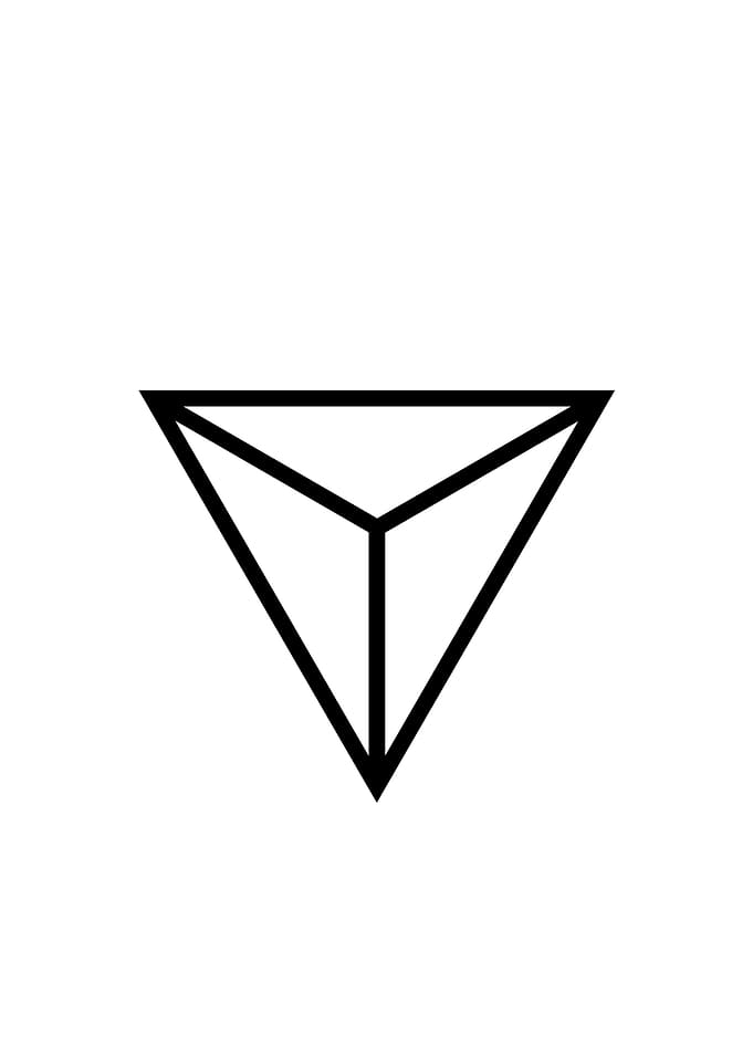 Minimalist Geometric Glyph