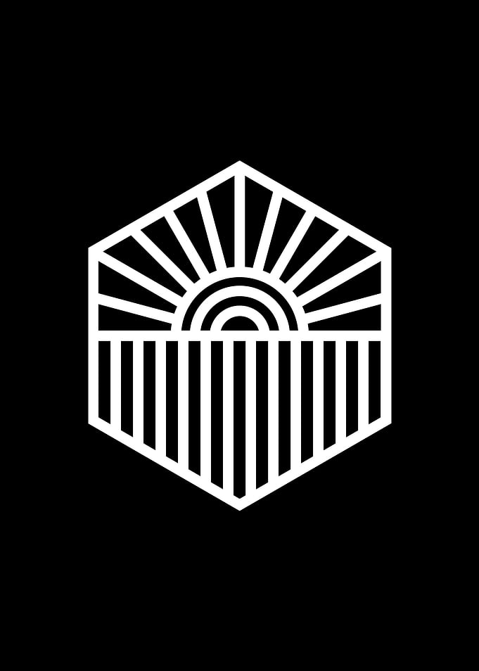 White Sacred Geometry Seal