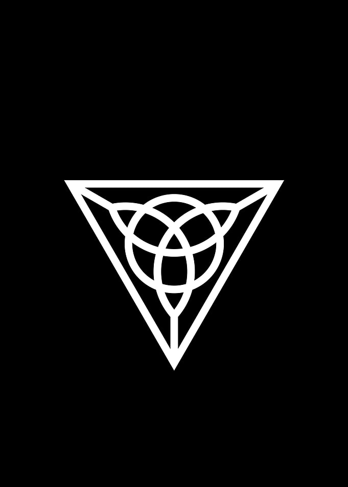 White Sacred Geometry Seal