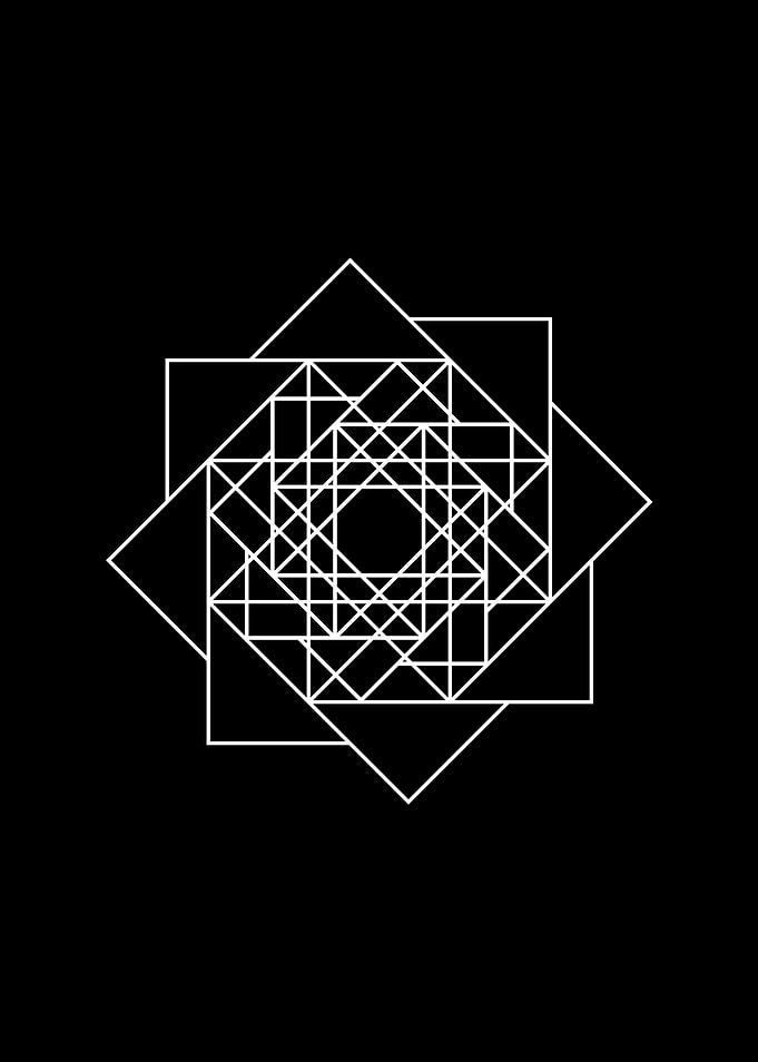 Black and White Geometric