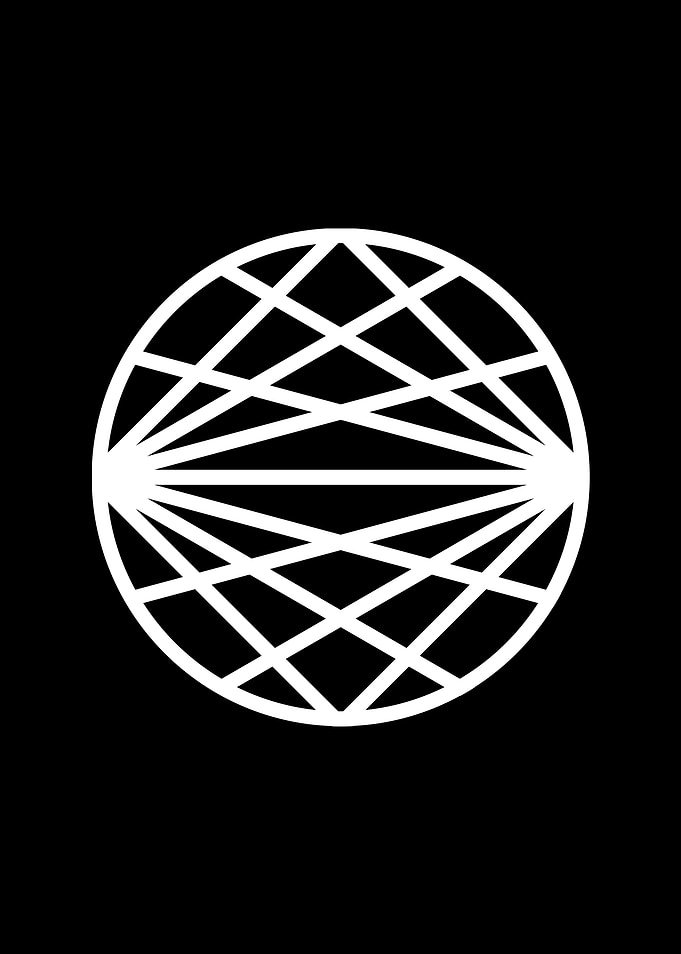 White Glyph Mandala Rune