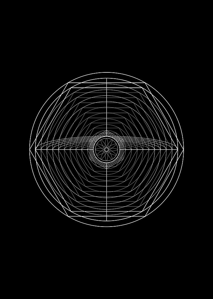 Black and White Geometric