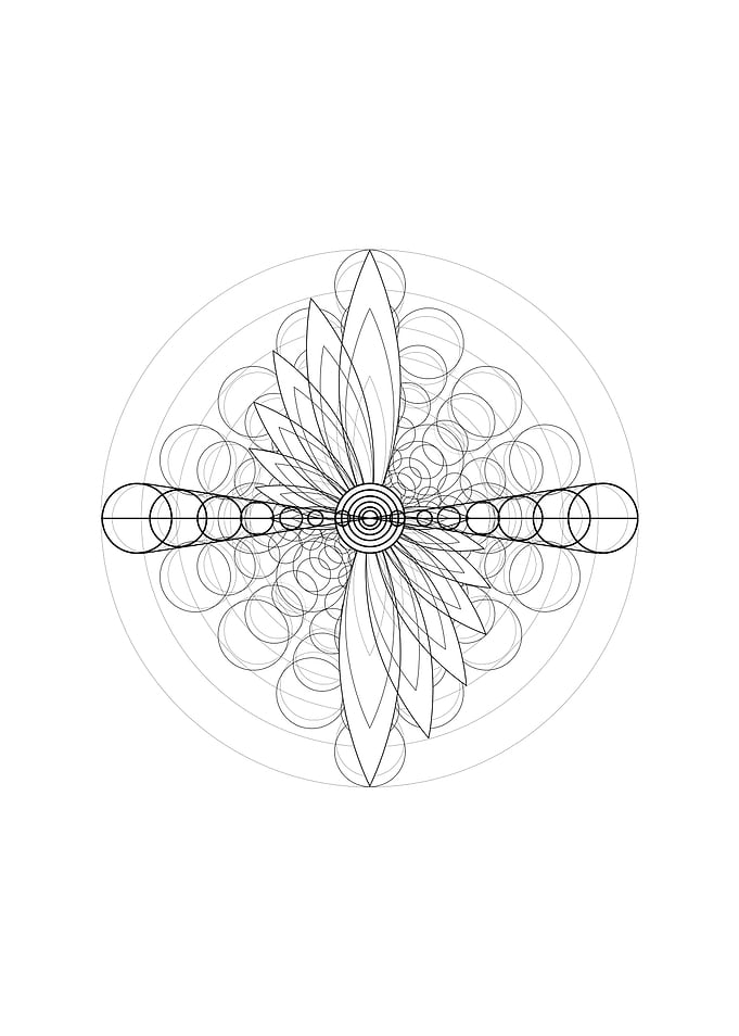 Minimalist Geometric Glyph
