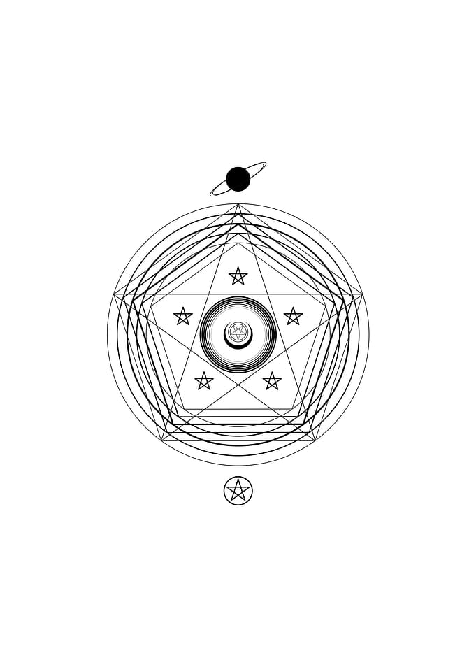 Minimalist Geometric Glyph