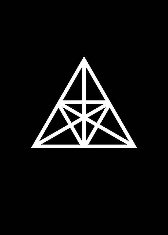 White Sacred Geometry Seal