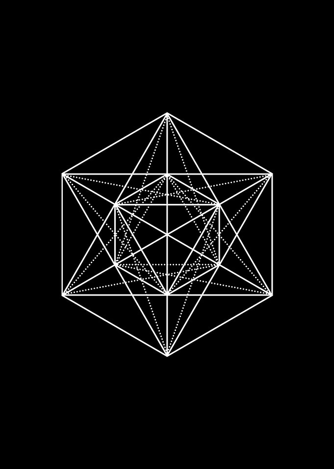 Black and White Glyph Rune